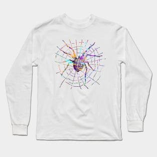 Colorful Spider Long Sleeve T-Shirt